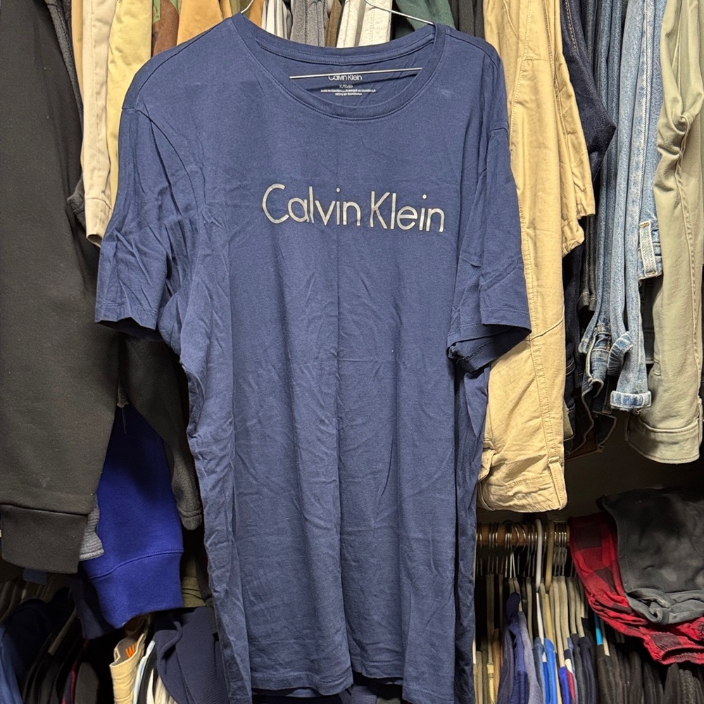Calvin Klein Navy Short Sleeve Tee